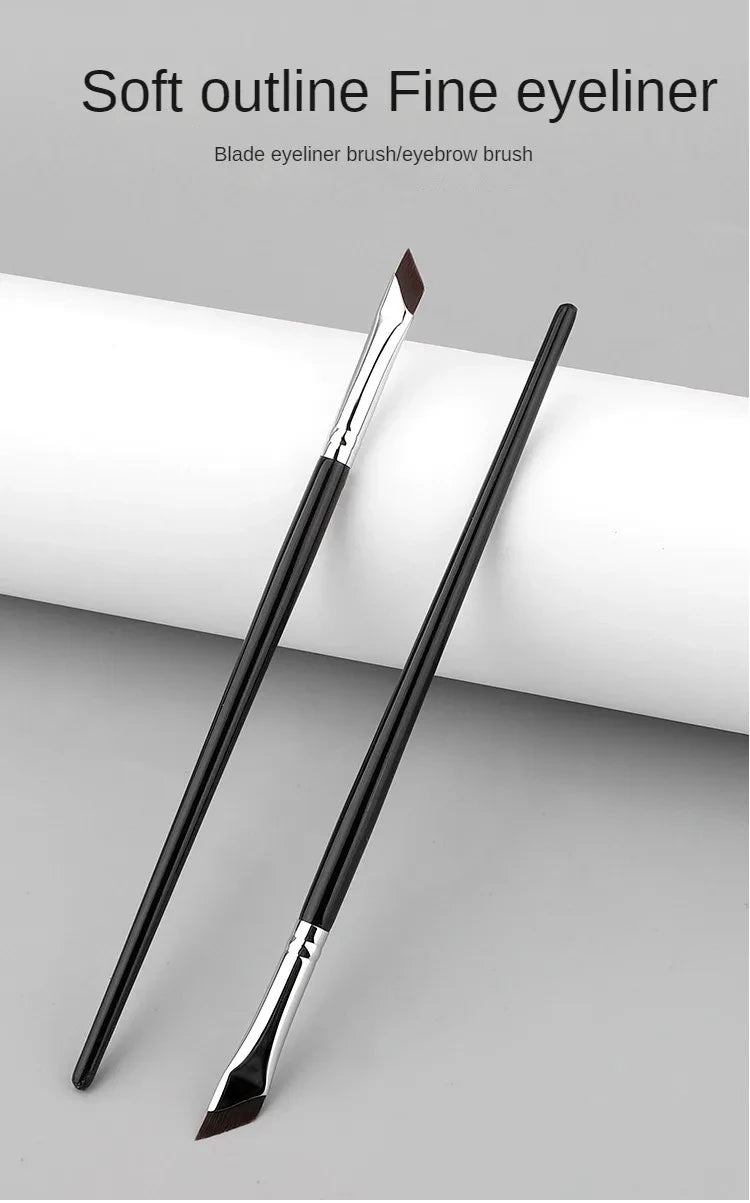 Upgrade Blade Eyeliner Brush Ultra Thin Fine Angle Flat Eyebrow Brush Liner Brow Place Makeup Brush Precise Detail Brush