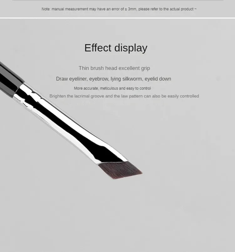 Upgrade Blade Eyeliner Brush Ultra Thin Fine Angle Flat Eyebrow Brush Liner Brow Place Makeup Brush Precise Detail Brush